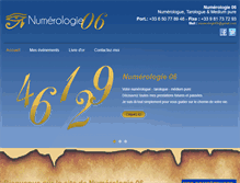 Tablet Screenshot of numerologie06.com